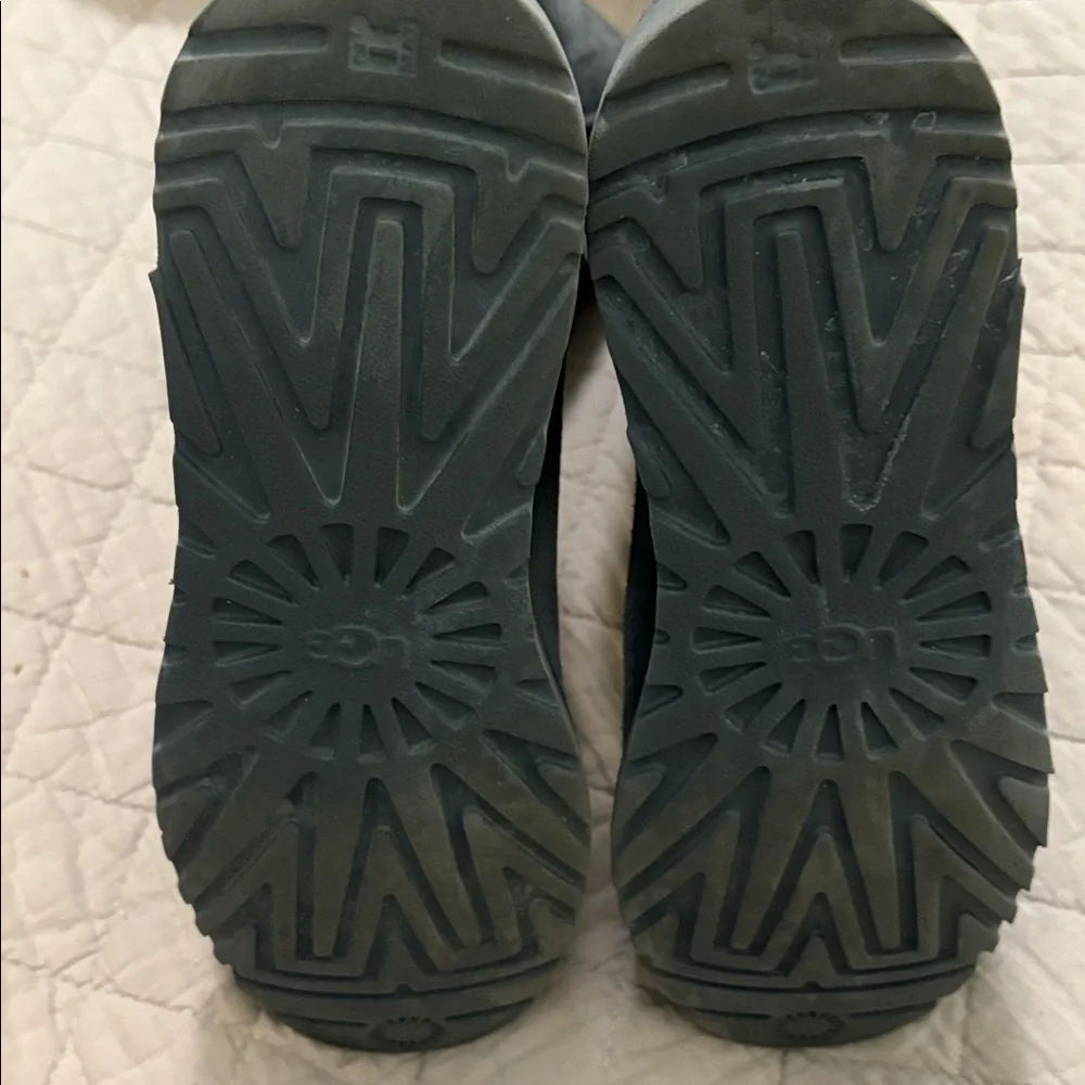 UGG Kara Treadlite Gray Suede Boots. Water Resistant. Wear up or cuffed. Sz 9. - Picture 8 of 13